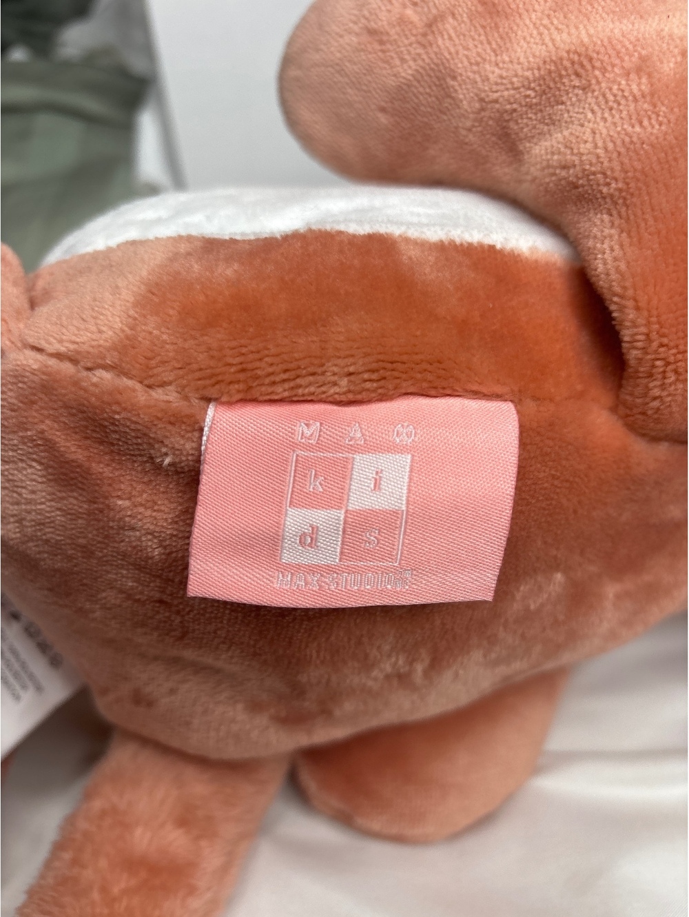 Max Studio Kids Sleeping Velour Fox Plush 19" Closed Sleepy Eyes Floppy Legs EUC - Picture 6 of 9